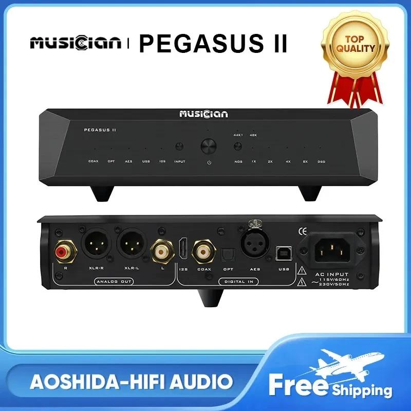 MUSICIAN PEGASUS II R2R DAC 24 Ʈ Ʈ 뷱 R2R 6 Ʈ DSD  DAC, ALTERA DSD1024 PCM 1536kHz USB I2S  ڴ